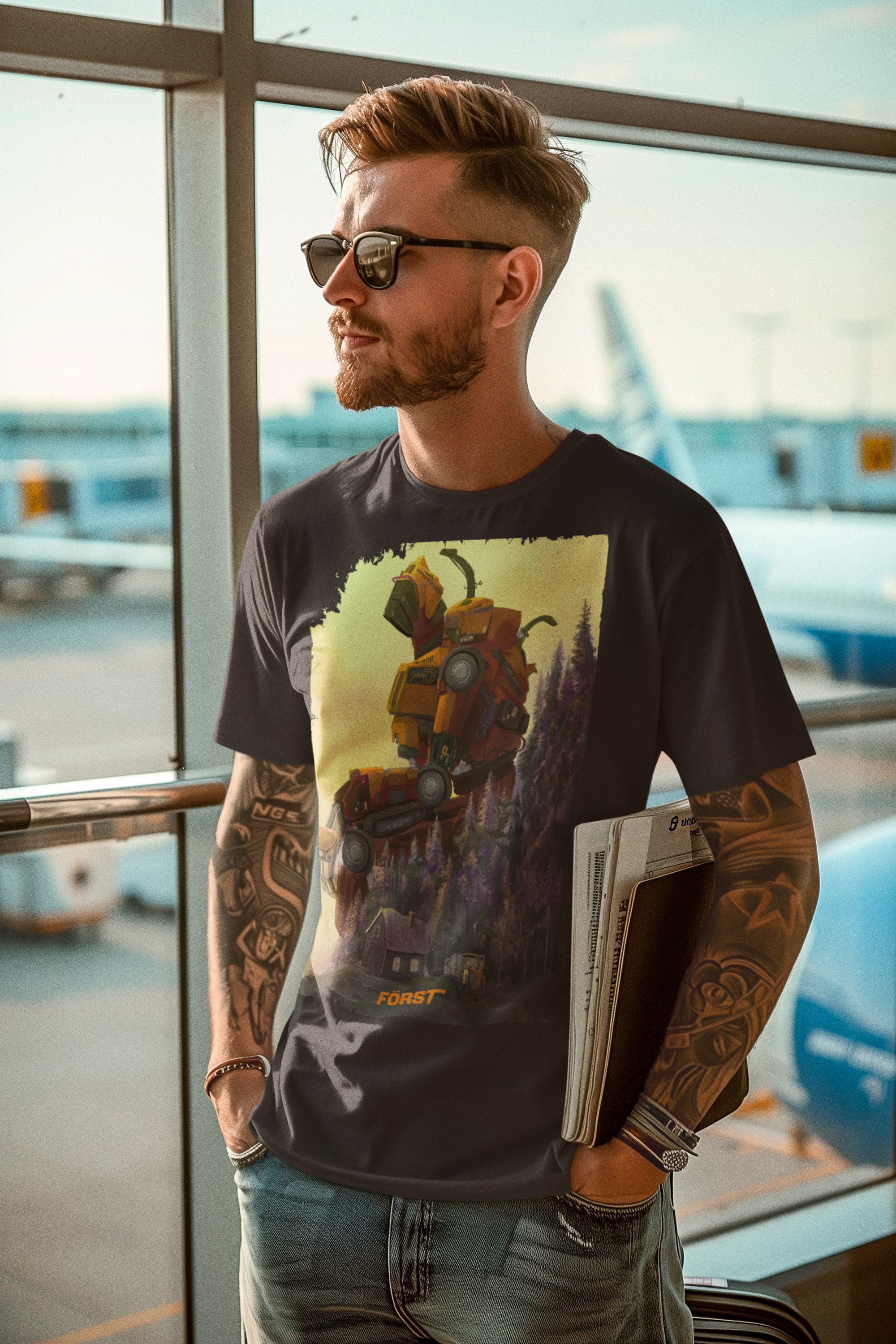 Först X Arb Fiction Limited Edition Transformer t-shirt